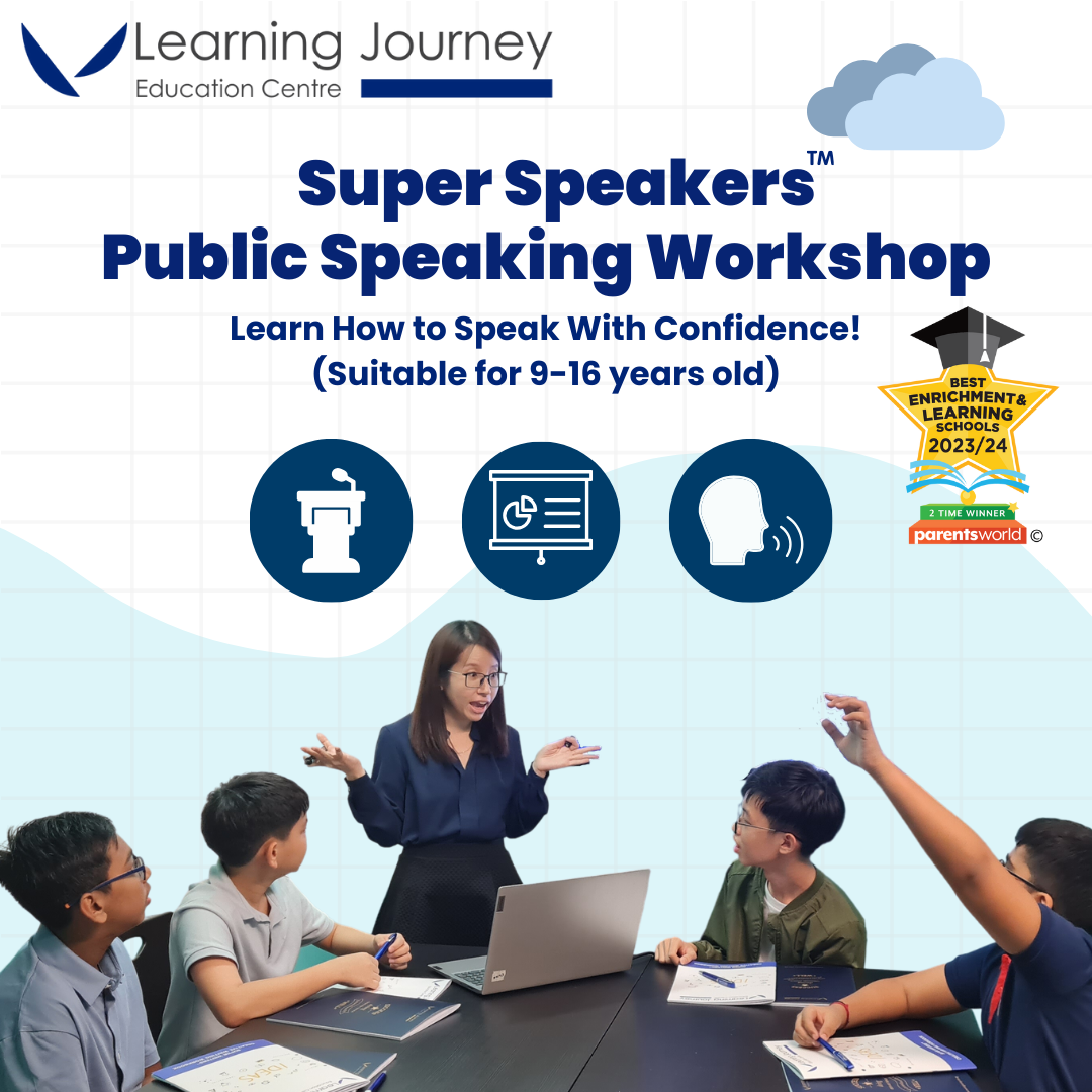Super Speakers™️: Public Speaking Workshop (9-16 years old)