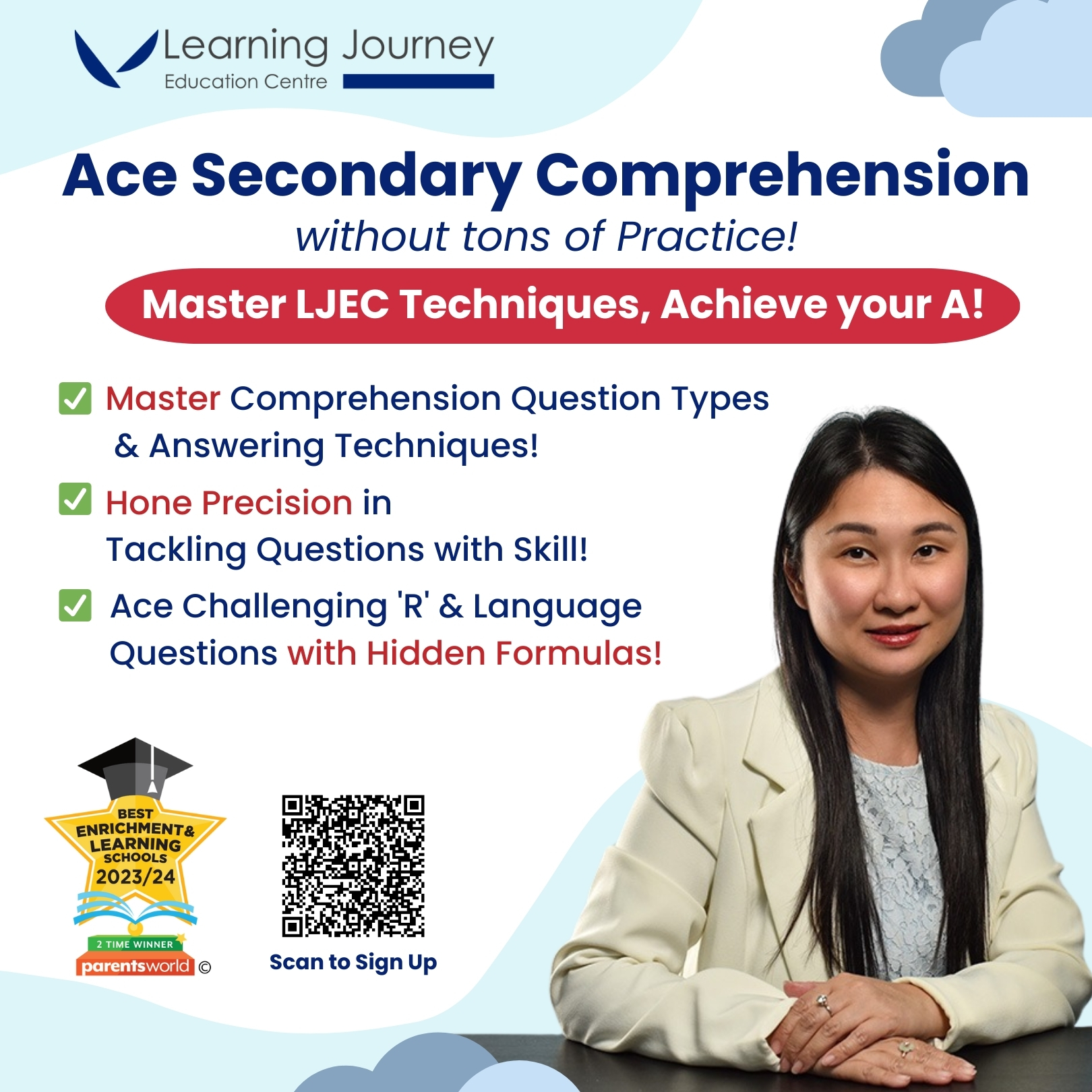 Ace Comprehension without tons of Practice! Master LJEC Techniques, Achieve your A!