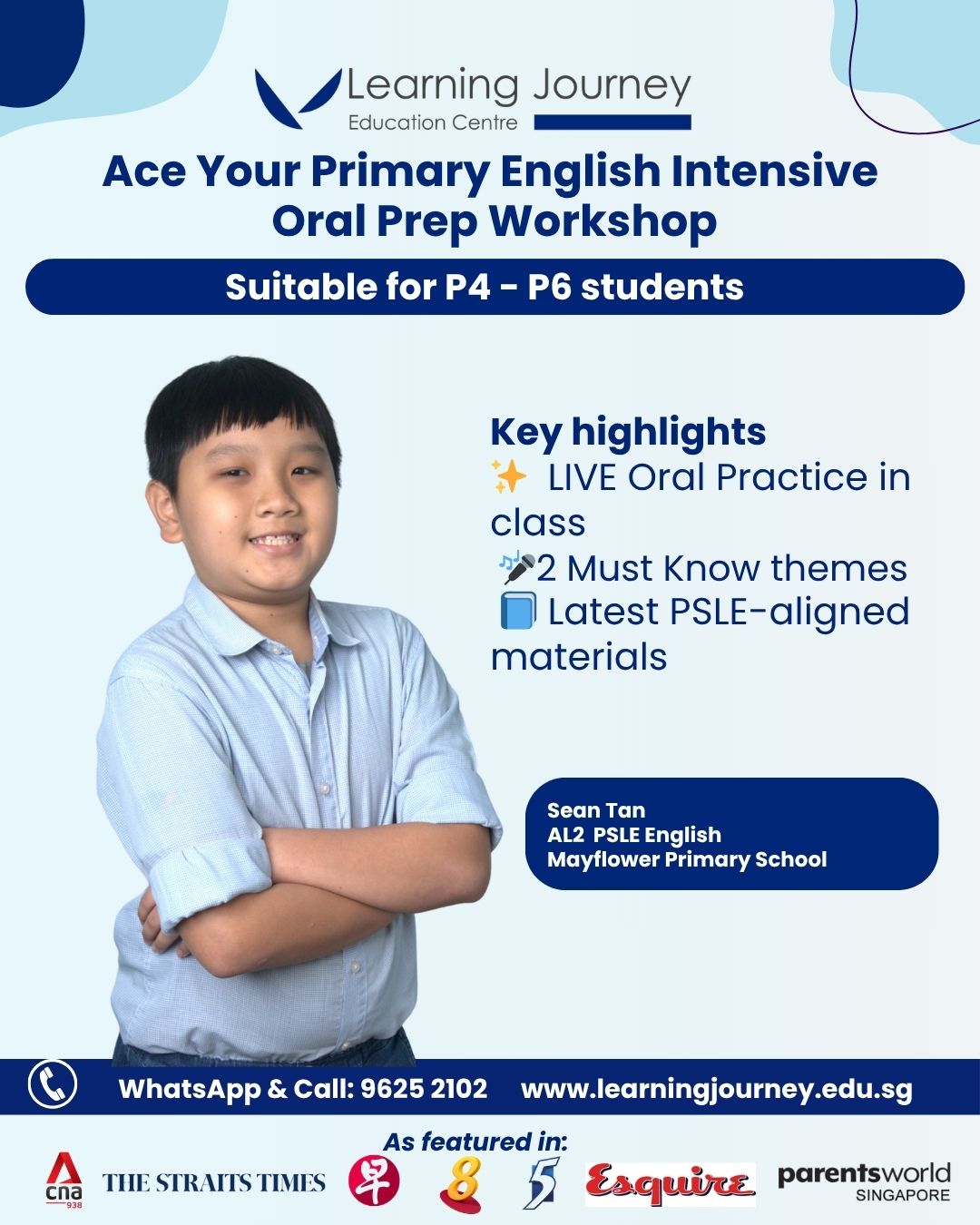 Ace Your Primary English Intensive Oral Prep Workshop