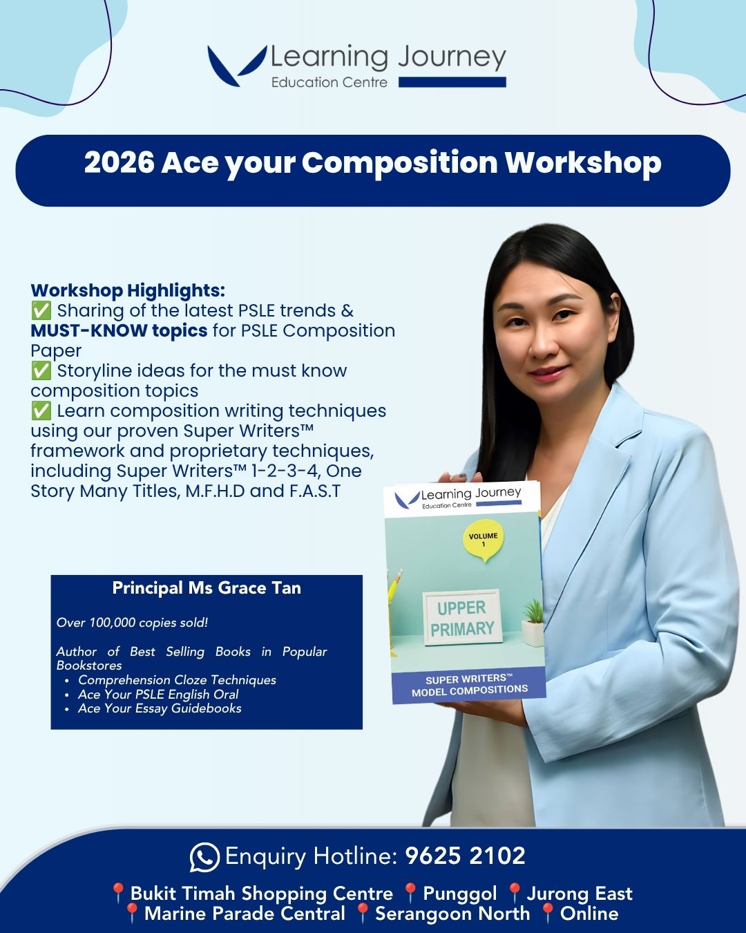 2026 PSLE English Composition Intensive Workshop with Principal Grace