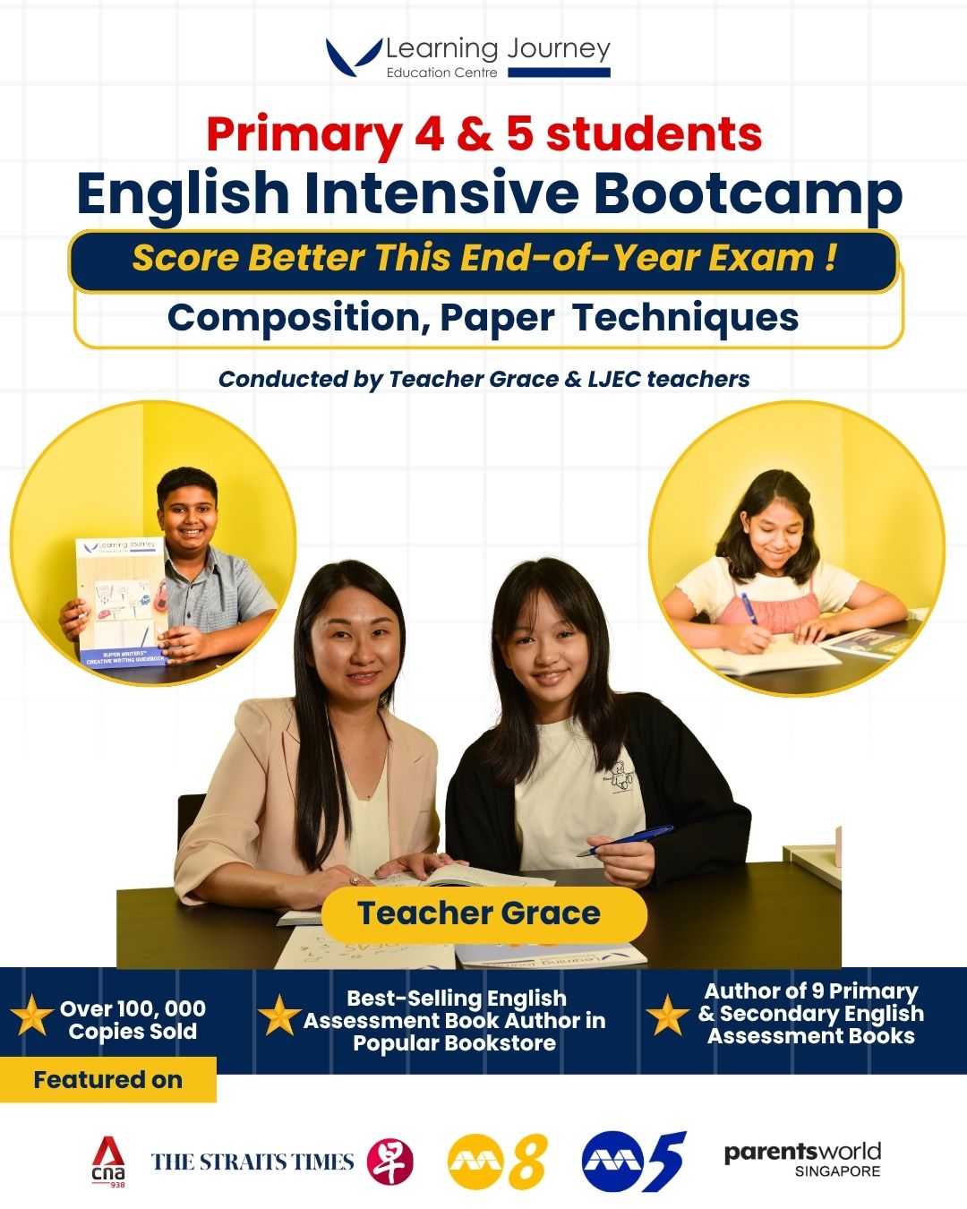 Primary English Exam Prep Bootcamp – P4 & P5 students